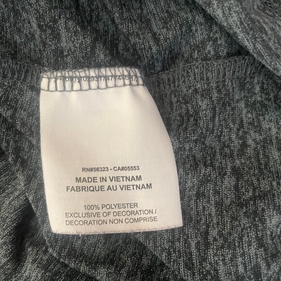 Nike Dri-FIT Legend Training T Shirt Womens 2X Plus Size Gray SS Crewneck - Picture 4 of 6